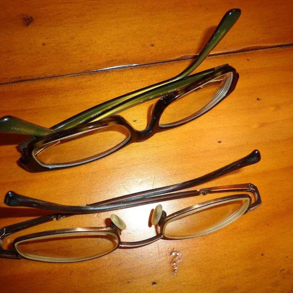 2 Pairs Prescription Eye Glasses Calvin Klein